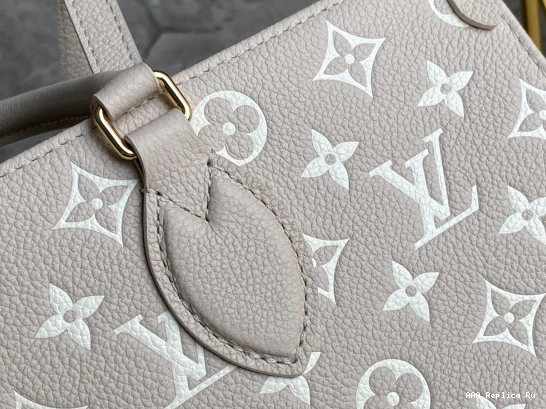 AAA Pruses Bags MM VUITTON ONTHEGO LOUIS 0727